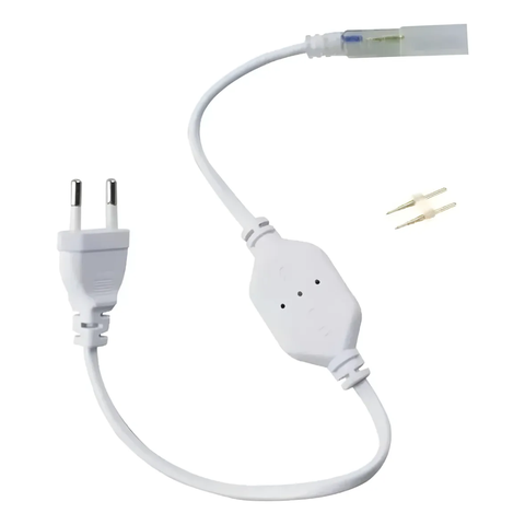 Kit 10 Conector Mangueira Led Estatico 2 Vias 110/220v