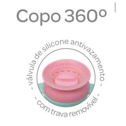 Copo de Treinamento 360 Bubazoo 300ml - Unicornio - 2