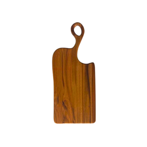 Tábua de Corte Dia a Dia - Madeira de Teca 37x16x2cm