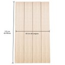 Ver imagem 5 de Lambri em MDF Revestido 135CMX60CM Bege/Marfim Casablanca