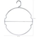 Ver imagem 4 de Kit 30 Cabides para Biquínis Peças Íntimas Transparentes Redondos Suporte para Lingerie