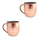Ver imagem 1 de Canecas (2) de Inox para Moscow Mule Cor Bronze Mimo