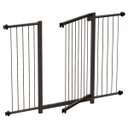 Ver imagem 3 de GRADE PORTÃO DIVISOR AMBIENTE MULTIGRADE 68 A 113 CM PRETO