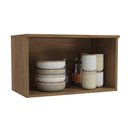 Ver imagem 4 de Armário de Geladeira P/ Cozinha Botanic M642 C/ 1 Porta Basculante 60cm Nogueira - Kappesberg