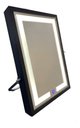 Ver imagem 1 de Espelho Coloração Pessoal Led Maquiagem Touch Mesa Luxo 40cm - Preto Led 6000k Frio