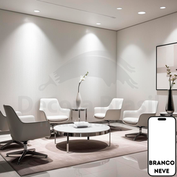 Tinta Látex Econômica Acrílica Base Água para Parede Fosca - 14l - Branco Neve - 7