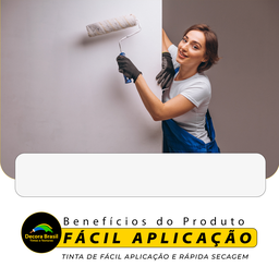 Tinta Látex Econômica Acrílica Base Água para Parede Fosca - 14l - Branco Neve - 4