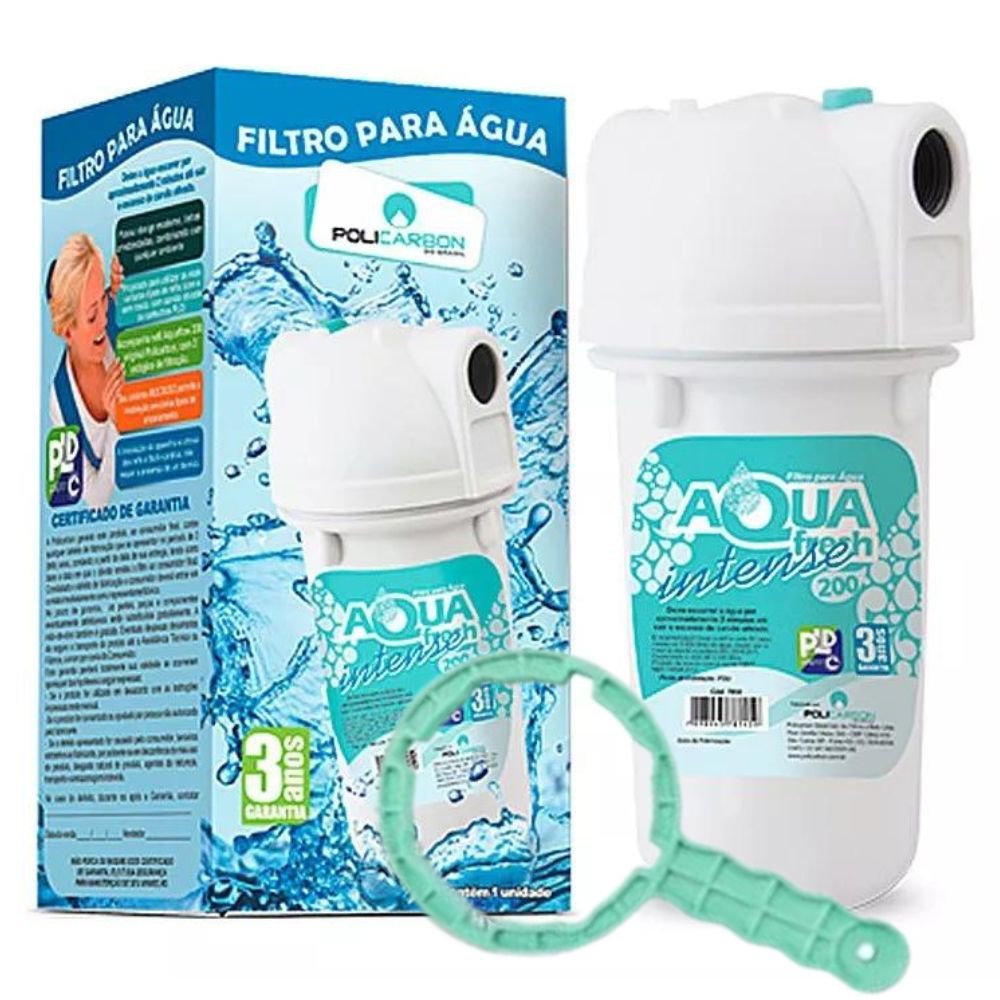 Filtro Àgua Externo Debaixo Da Pia Bebedouros Aquafresh 200 - 1