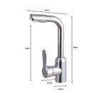 Ver imagem 6 de Torneira Articulada Misturador Monocomando Aço Inox 304