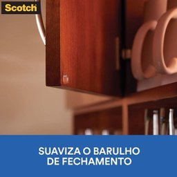 Kit com 24 Protetor Anti-impacto 3m Scotch Redondo Medio - 3