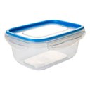 Ver imagem 1 de Pote Hermético de Plástico com Travas Retangular 1l - Tritec 5287-61360 Azul