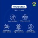 Ver imagem 2 de Aparelho de Jantar Tramontina Dulce 20 Peças em Porcelana Decorada