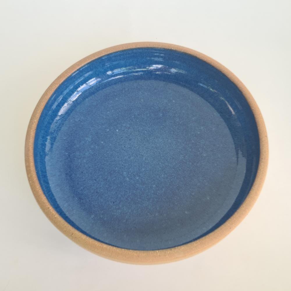 Pasta Bowl de cerâmica Azul 700ml para massas, sopas, risoto - 2