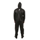 Ver imagem 2 de Conjunto Motoqueiro Bravo com Capuz PVC Preto P - Pioneira, Tamanho: P