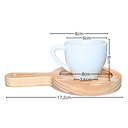 Ver imagem 2 de Jogo 6 Xícaras Café Expresso 75ml Porcelana C/ Pires Panela