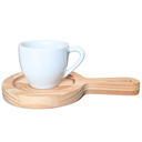 Ver imagem 4 de Jogo 6 Xícaras Café Expresso 75ml Porcelana C/ Pires Panela