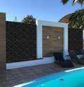 Ver imagem 3 de Kit com 98 Placas 3d Adesivas Revestimento Areas Externas