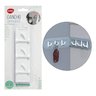 Gancho Adesivo Parede Super Aderência Para Pendurar Branco - 2