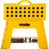 Banqueta Plastica Dobravel 220mm Amarela Vonder - 3
