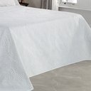 Ver imagem 3 de Kit Colcha Cobre-leito Casal Bouti de Microfibra Ultrasonic Branco Tekstil