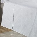 Ver imagem 5 de Kit Colcha Cobre-leito Casal Bouti de Microfibra Ultrasonic Branco Tekstil