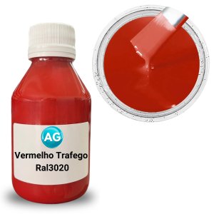 Cor Sólida Vermelho Trafego Ag - Ral3020