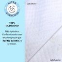 Ver imagem 2 de Kit 2 Protetor Impermeável de Colchão de Bebê 100% Silencioso de Malha Premium 130x60cm - Bf Colchõe
