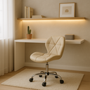 Ver imagem 2 de Cadeira de Escritório Versa Secretária Giratória Nude