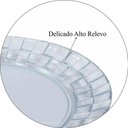 Ver imagem 2 de Jogo 72 Pratos Médios 19cm Plástico Transparente Servir Sobremesa Doces Mesa Posta Crippa