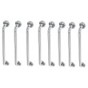 Ver imagem 1 de Alça de Apoio Inox Barra 60cm Kit 8 Unidades Acessibilidade Criança Idoso Anti Queda Segurança Box B