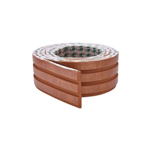 Painel Ripado Laminado de Eva Autocolante Rpdol 10cm Linha Urban Bronze 10 Metros