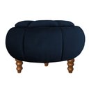Ver imagem 2 de Puff da Vinci 65 Cm Suede Slk Decor Turqueza Amara Azul Royal