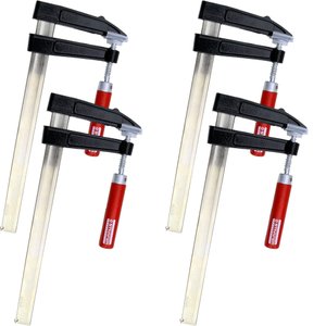 Kit 4 Grampo Sargento F para Marceneiro Carpinteiro 80x250mm - Starfer