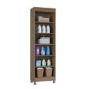 Ver imagem 5 de Armário Multiuso Versati Carvalho para Lavanderia com 4 Portas Poquema