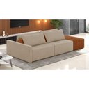 Ver imagem 6 de Sofá Ilha 2 Lugares Living 292cm Modulado Lary Linho K01 Cor Bege