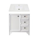 Ver imagem 4 de Gabinete Armário Banheiro Ditália C/pia Bn-05 Cor:branco