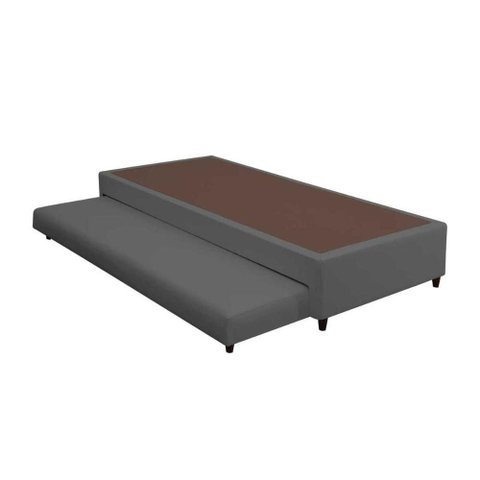 Base Box com Cama Auxiliar Solteiro 88x188x32 Luana Multimóveis Cr35383