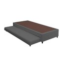 Ver imagem 1 de Base Box com Cama Auxiliar Solteiro 88x188x32 Luana Multimóveis Cr35383