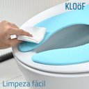 Ver imagem 2 de Assento Sanitário Dobrável Infantil - Cinza