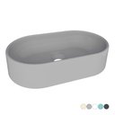 Ver imagem 2 de Cuba de Apoio para Banheiro em Mármore Sintético Nimbus Cinza - Cozimax