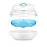 Esterilizador a Vapor para Micro Ondas Clean &amp; Dry Bb1137 Branco - 4