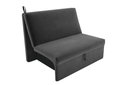 Ver imagem 2 de Sofá Cama Malu Suede Cinza B250 - Matrix