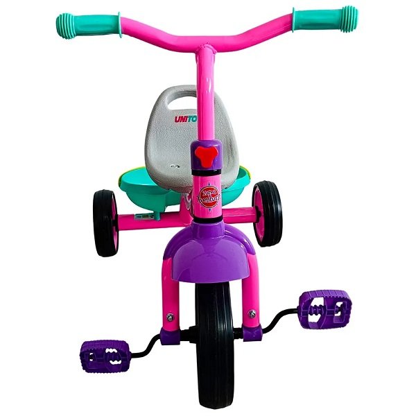 Triciclo Infantil Unitoys - Rosa - 3