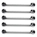 Ver imagem 2 de Barra de Apoio 40cm Alça Inox Kit 5 Unidades Idoso Deficiente Cadeirante Banheiro Box Casa Apartamen