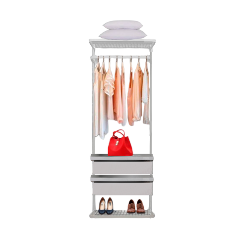 Closet Aramado - Linear Clr 282 com Gaveta - 0,70m - Branco