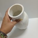 Ver imagem 7 de Vaso Decorativo Enfeite Casa Home&Co Cerâmica 30x10x10cm Marfim