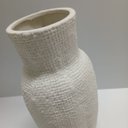 Ver imagem 5 de Vaso Decorativo Enfeite Casa Home&Co Cerâmica 30x10x10cm Marfim