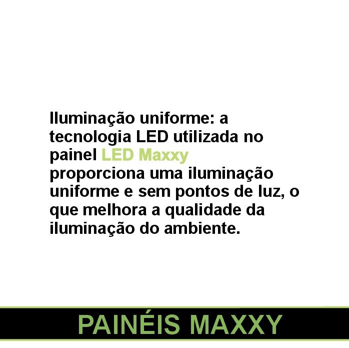 Kit com 3 Painéis Embutir Led Quadrado Preto 12w Neutro 4000k - 5