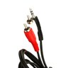 Cabos P2 para Rca - 3 Metros - Kit com 10 - 7