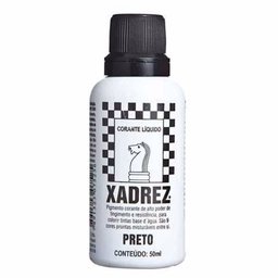 Corante para Pintura/tinta Líquido Xadrez Preto - 1